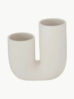 Handgemaakte design vazen Filicio van keramiek, set van 2