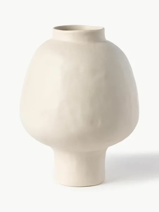 Handgemaakte designvaas Saki van keramiek, H 32 cm