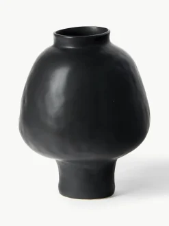 Handgemaakte designvaas Saki van keramiek, H 32 cm