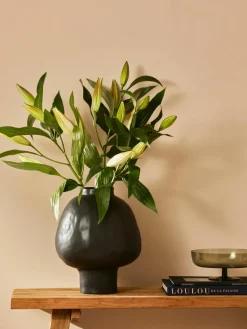 Handgemaakte designvaas Saki van keramiek, H 40 cm