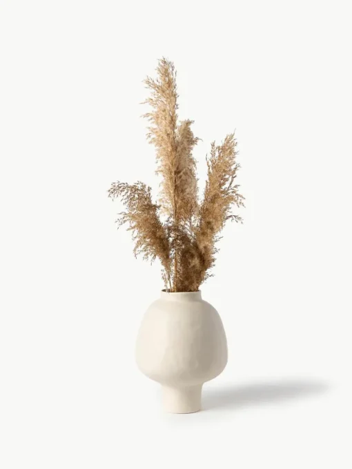 Handgemaakte designvaas Saki van keramiek, H 32 cm