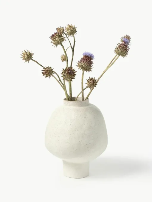 Handgemaakte designvaas Saki van keramiek, H 40 cm