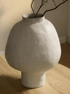 Handgemaakte designvaas Saki van keramiek, H 40 cm