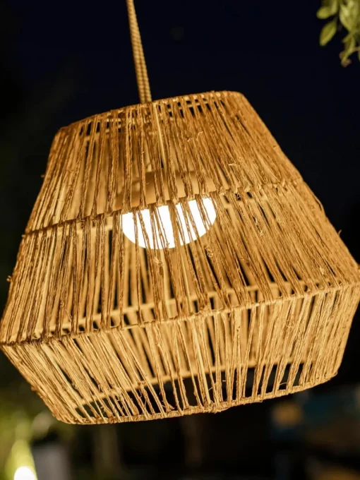 Handgemaakte dimbare outdoor LED hanglamp Sisine