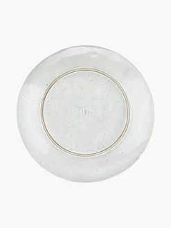 Handgemaakte dinerbord Nordic Sand, 4 stuks