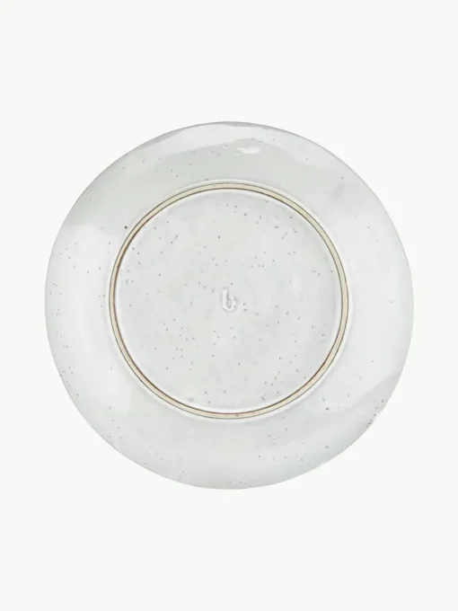 Handgemaakte dinerbord Nordic Sand, 4 stuks