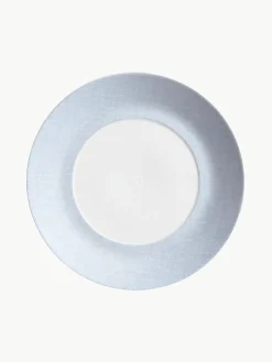 Handgemaakte dinerborden Cosmopolitan van porselein, 2 stuks