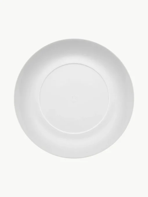 Handgemaakte dinerborden Cosmopolitan van porselein, 2 stuks