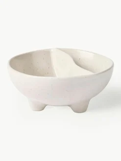 Handgemaakte dipschalen Nordic Vanilla, 4 stuks