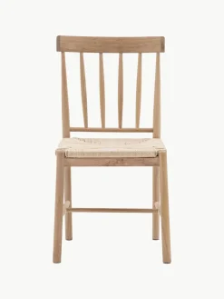 Handgemaakte eikenhouten stoelen Eton, 2 stuks