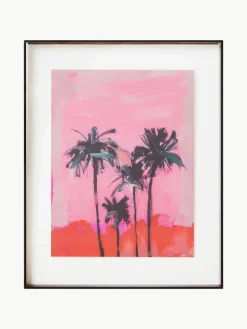 Handgemaakte fotolijstje Palms