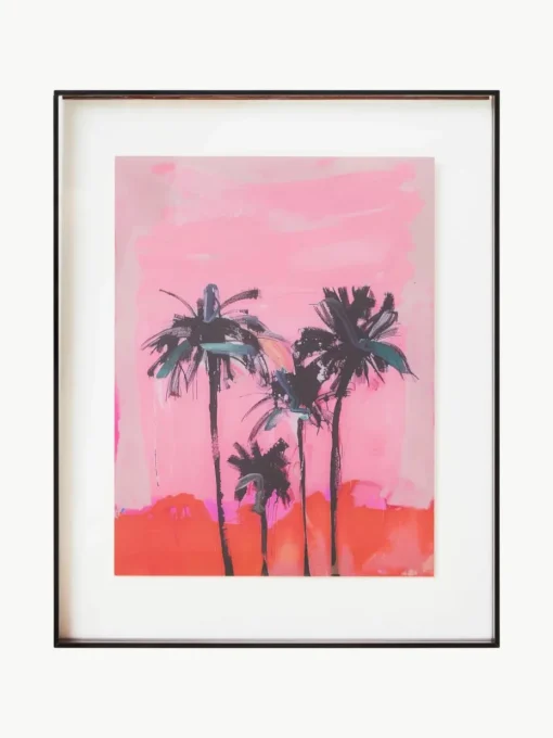 Handgemaakte fotolijstje Palms