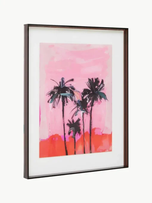 Handgemaakte fotolijstje Palms