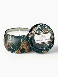 Handgemaakte geurkaars Japonica Collection (cade hout, verbena & lavendel)