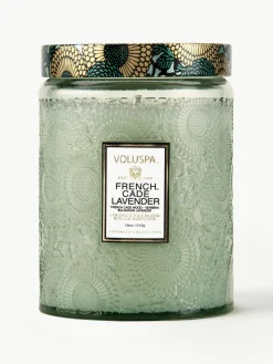 Handgemaakte geurkaars Japonica Collection (cade hout, verbena & lavendel)
