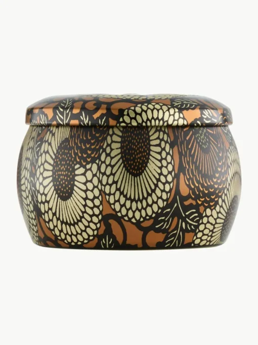 Handgemaakte geurkaars Japonica Collection (amberhars, sandelhout, cederhout & vanille orchidee)