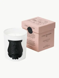 Handgemaakte geurkaars Rose Poivrée (amber, palmarosa, roos)