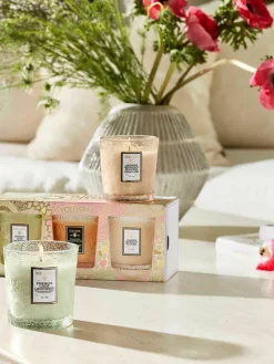 Handgemaakte geurkaarsen Home Refresh Demi, 3-delig