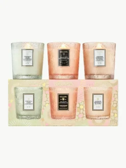 Handgemaakte geurkaarsen Home Refresh Demi, 3-delig