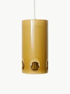 Handgemaakte hanglamp Mustard