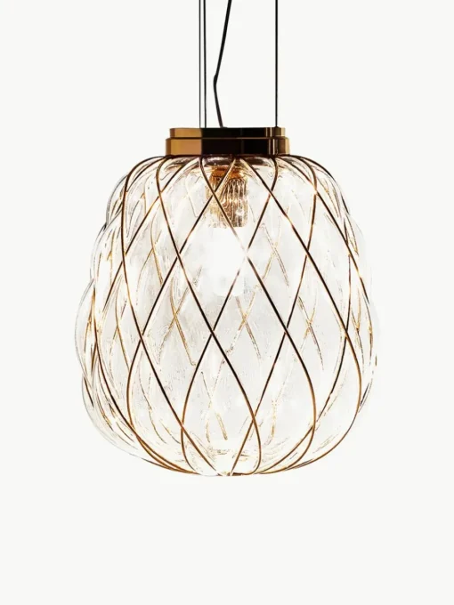 Handgemaakte hanglamp Pinecone