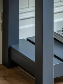 Handgemaakte houten wandtafel Eton