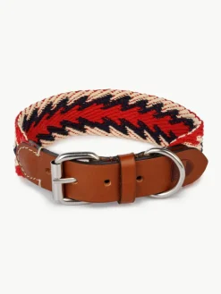 Handgemaakte huisdierhalsband Peruvian Arrow, in verschillende formaten