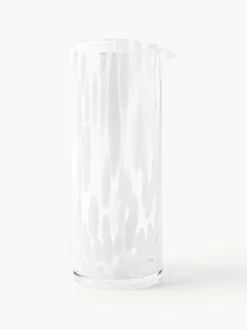 Handgemaakte karaf Oakley met stippenpatroon, 1.1 L