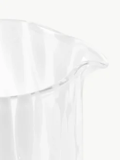 Handgemaakte karaf Oakley met stippenpatroon, 1.1 L
