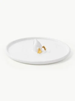 Handgemaakte keramische serveerplateau Diving Duck
