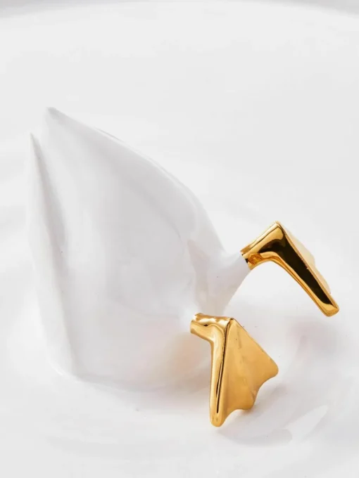 Handgemaakte keramische serveerplateau Diving Duck