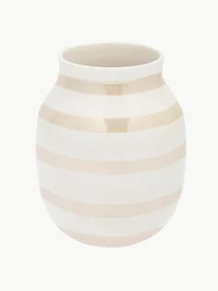Handgemaakte keramische vaas Omaggio, H 20 cm