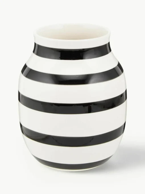 Handgemaakte keramische vaas Omaggio, H 20 cm