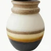 Handgemaakte keramische vaas Grand, H 44 cm
