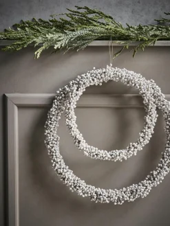 Handgemaakte kerstkrans Winter, verschillende formaten