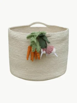 Handgemaakte kinderopbergmand Veggies