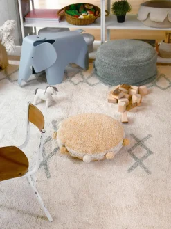 Handgemaakte kinderpoef Chill