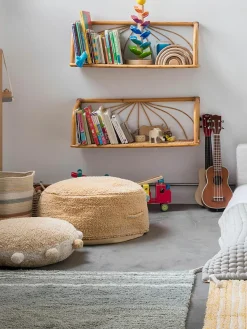 Handgemaakte kinderpoef Chill