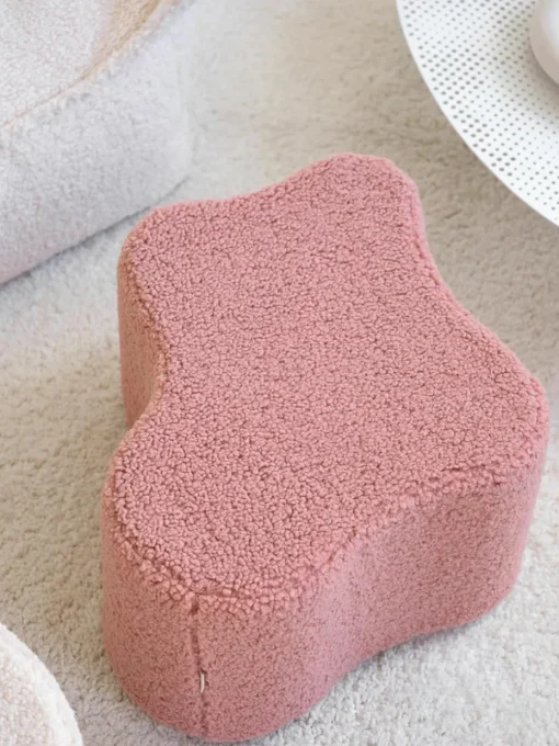 Handgemaakte kinderpoef Cloud van teddy