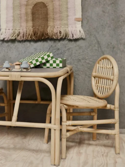 Handgemaakte kinderstoel Nana Mini