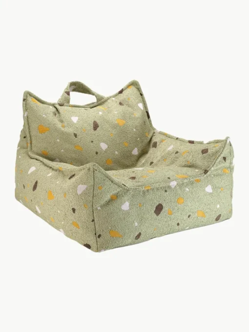 Handgemaakte kinderzitzak Sugar van bouclé