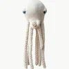 Handgemaakte knuffelkussen Octopus, H 55 cm