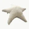 Handgemaakte knuffelkussen SeaStar, B 56 cm
