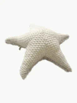 Handgemaakte knuffelkussen SeaStar, B 56 cm