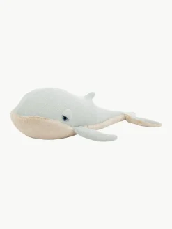 Handgemaakte knuffelkussen Whale