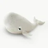 Handgemaakte knuffelkussen Beluga, in verschillende formaten