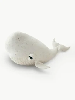 Handgemaakte knuffelkussen Beluga, in verschillende formaten