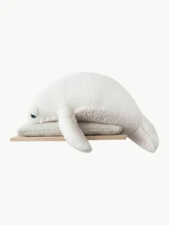 Handgemaakte knuffelkussen Manatee