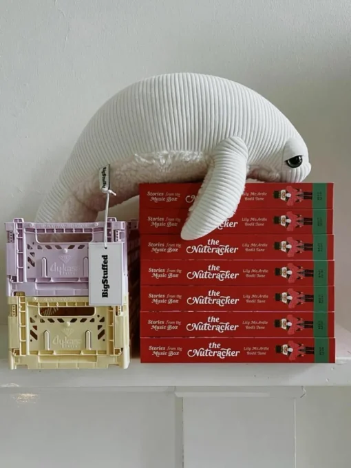 Handgemaakte knuffelkussen Manatee