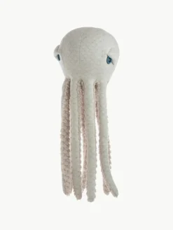 Handgemaakte knuffelkussen Octopus, H 55 cm